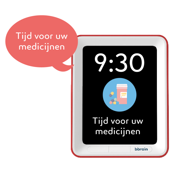 Sprekende KalenderklokMedicatie